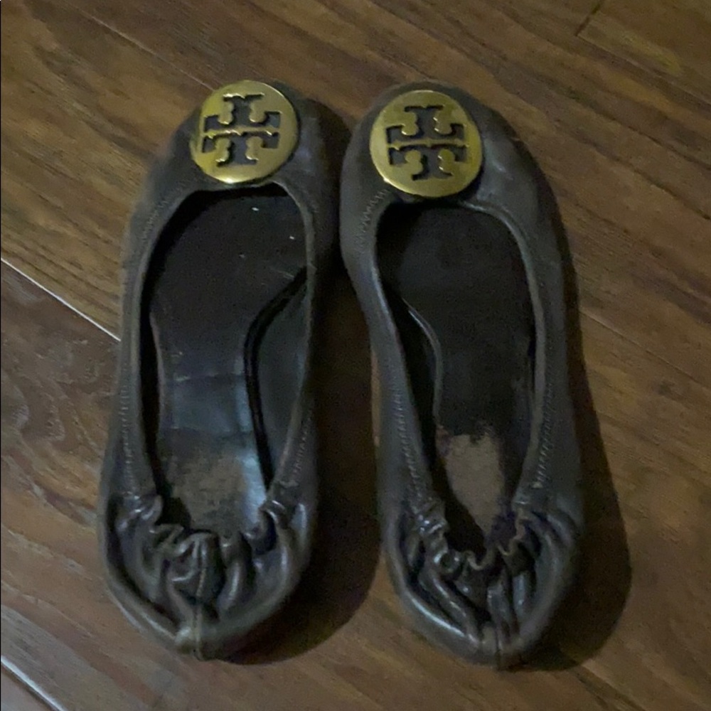 Tory Burch brown flats